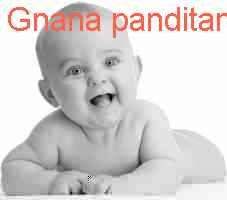 baby Gnana panditan